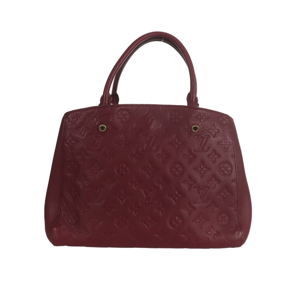 ♥️Louis Vuitton Montaigne BB Brown Leather  Shoulder Bag♥️